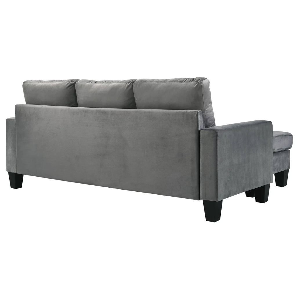 Gray Sofa Chaise M9512