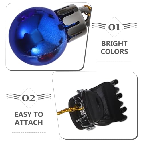 12pcs Light up Christmas Beard Ornaments W299