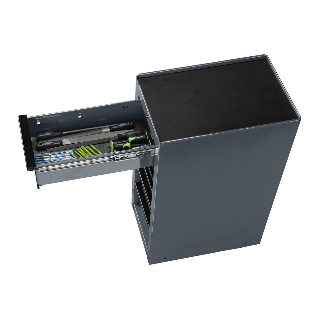 15 in. Slate Gray End Cabinet A237893