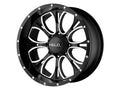 17x9 8x165.1 +18mm Black/Machined Wheel Rim R597079