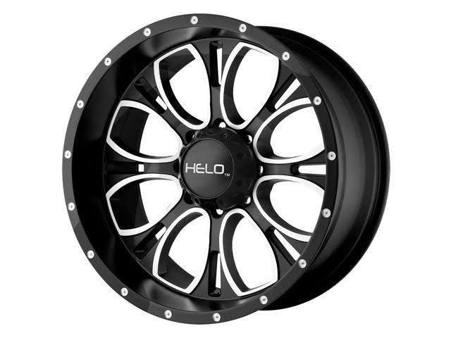 17x9 8x165.1 +18mm Black/Machined Wheel Rim R597079