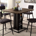 Walnut Wood Counter Height Table P9377