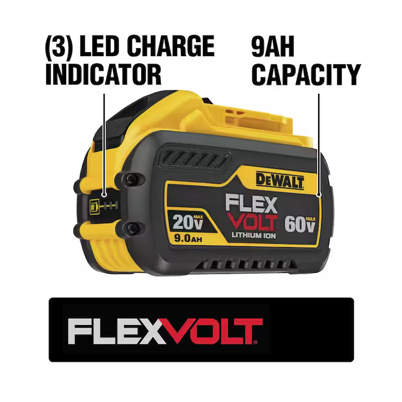 20V/60V MAX Lithium-Ion 9.0Ah Battery J422779