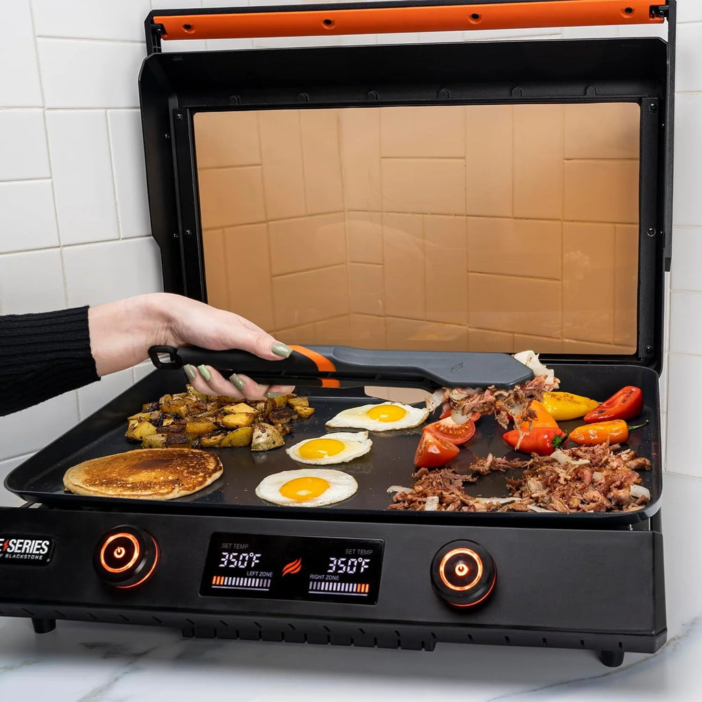 22 Inch Electric Nonstick Tabletop Griddle with Lid M8727