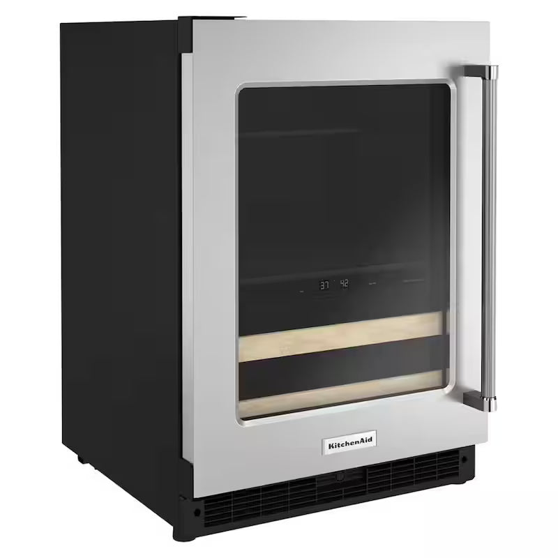 24 in. 14-Bottle Wine and Beverage Cooler L168990