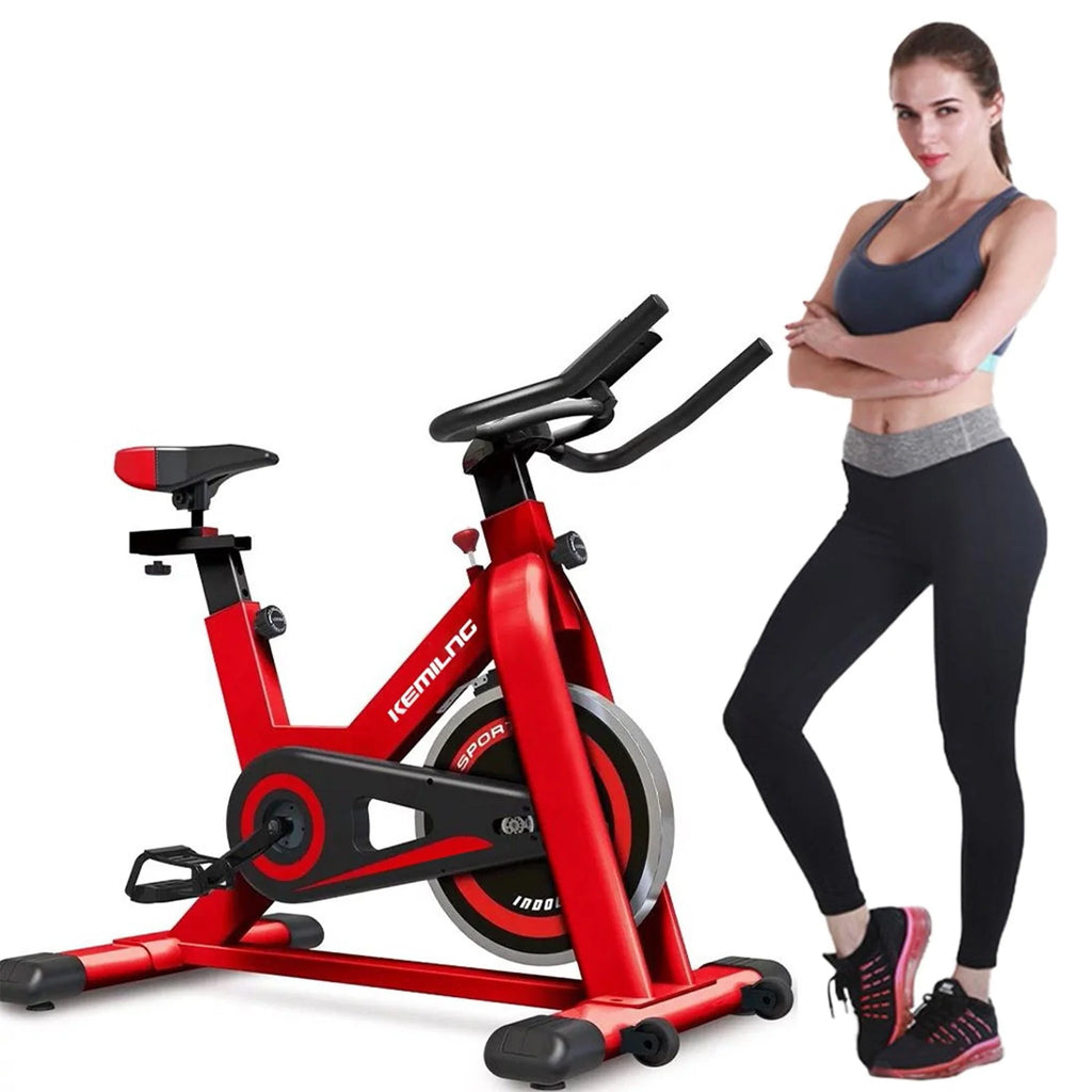 Indoor Cycling Exercise Stationary Bike 440lbs J644514
