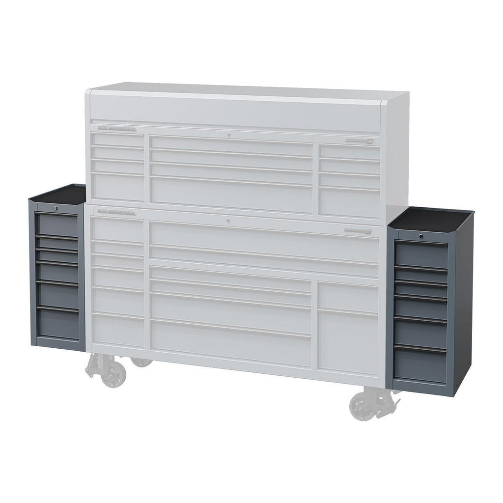 15 in. Slate Gray End Cabinet A237893