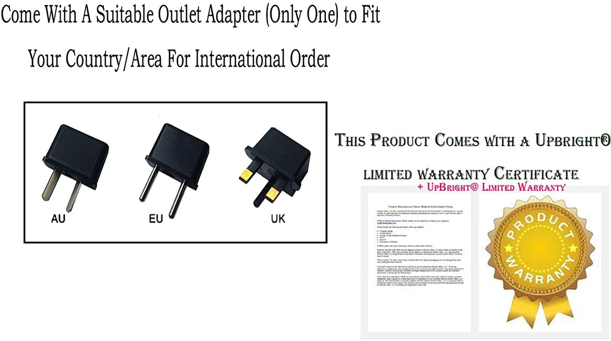 Global Adapter Power Supply Cord Cable Wall Charger G422