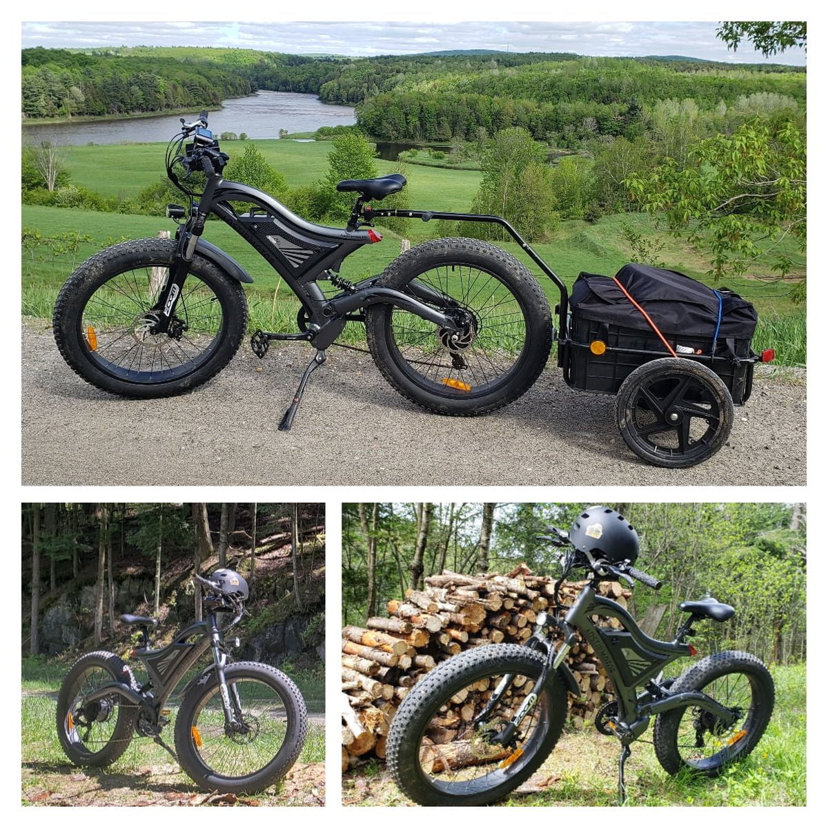 750W 48V 15Ah Fat Tire Electric Mountain Bike Y428