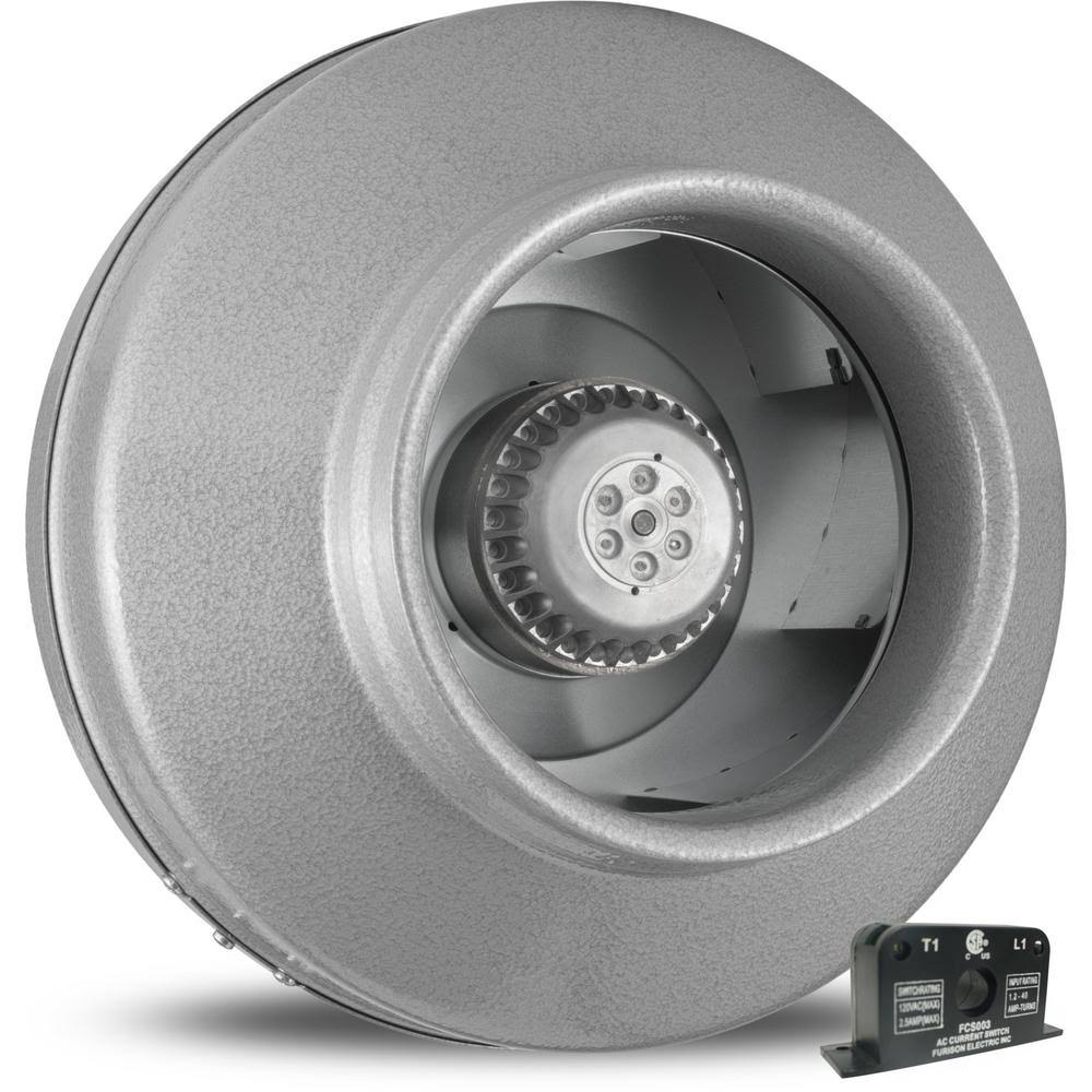 8'' In-Line Duct Fan 739 CFM V3386