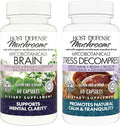 MycoBotanicals Brain & Stress Capsules, 60 Count T419549