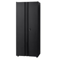 Black 24-Gauge Steel Freestanding Garage Cabinet R643
