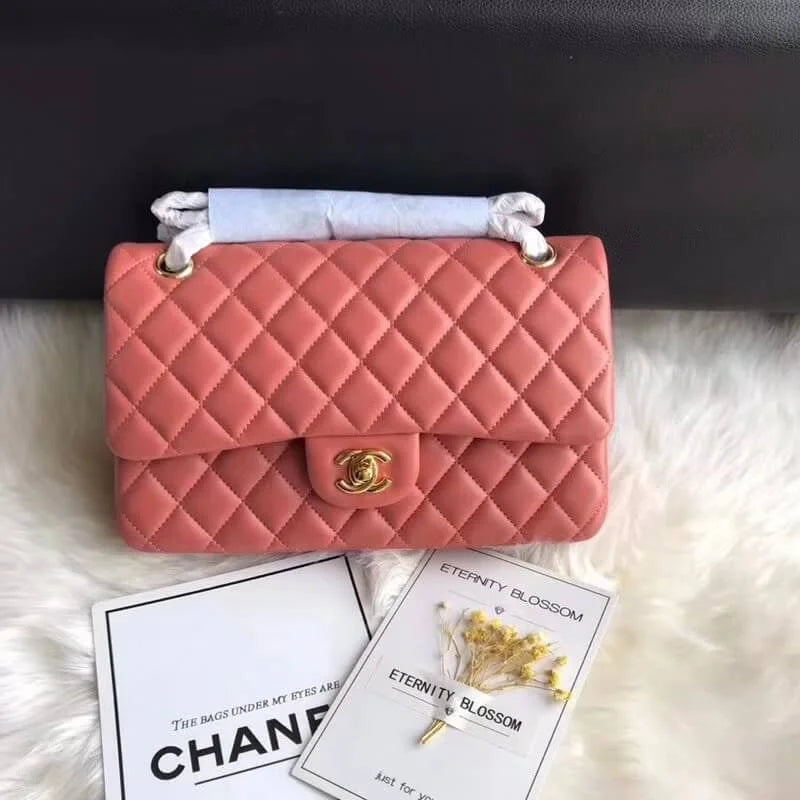 Lambskin Leather Flap Bag Q339120
