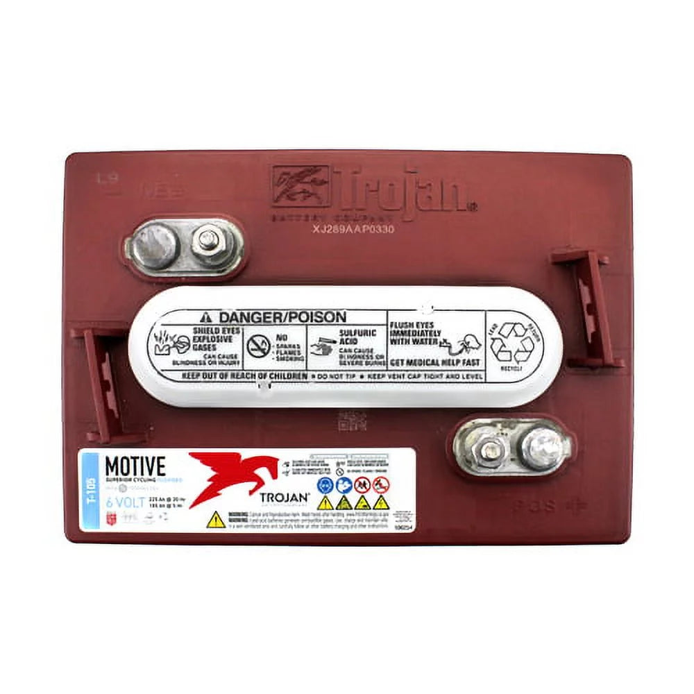 6V 225Ah Deep Cycle Flooded Lead Acid Battery x2 W32615