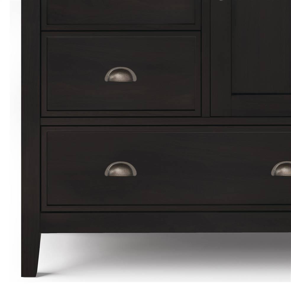 Solid Wood Medium Storage Cabinet J1436