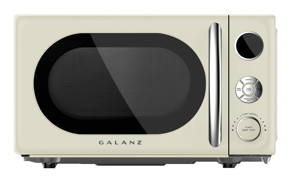 0.7 Cu. ft. 700 Watts Cream Countertop Microwave Oven Y2656