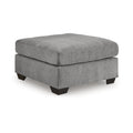 Oversized Gray Accent Ottoman B352689