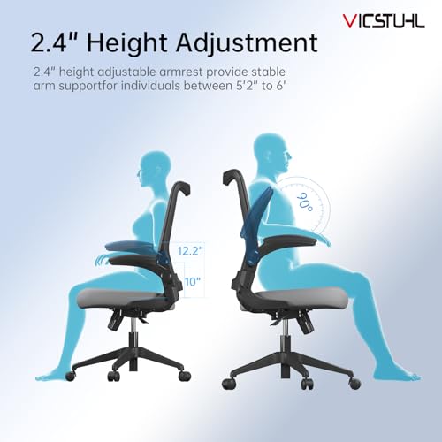Ergonomic Mesh Office Chair with Wheels H773