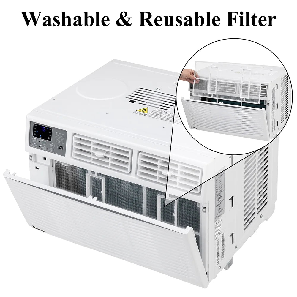 12000BTU 110V White Window Air Conditioner N384470