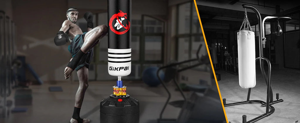 70'' 180lbs Freestanding Punching Bag with Stand Q67134