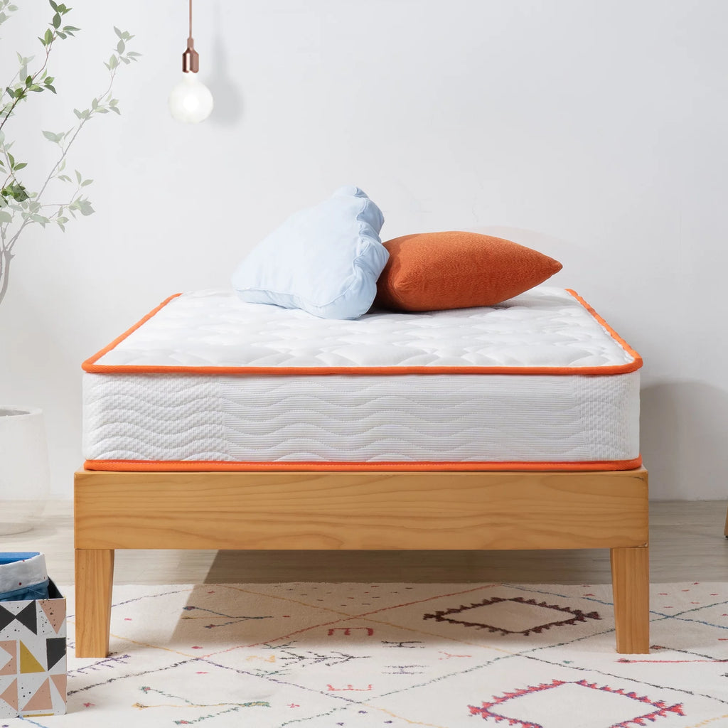 8 Gel-Infused Memory Foam Innerspring Mattress Twin F7173