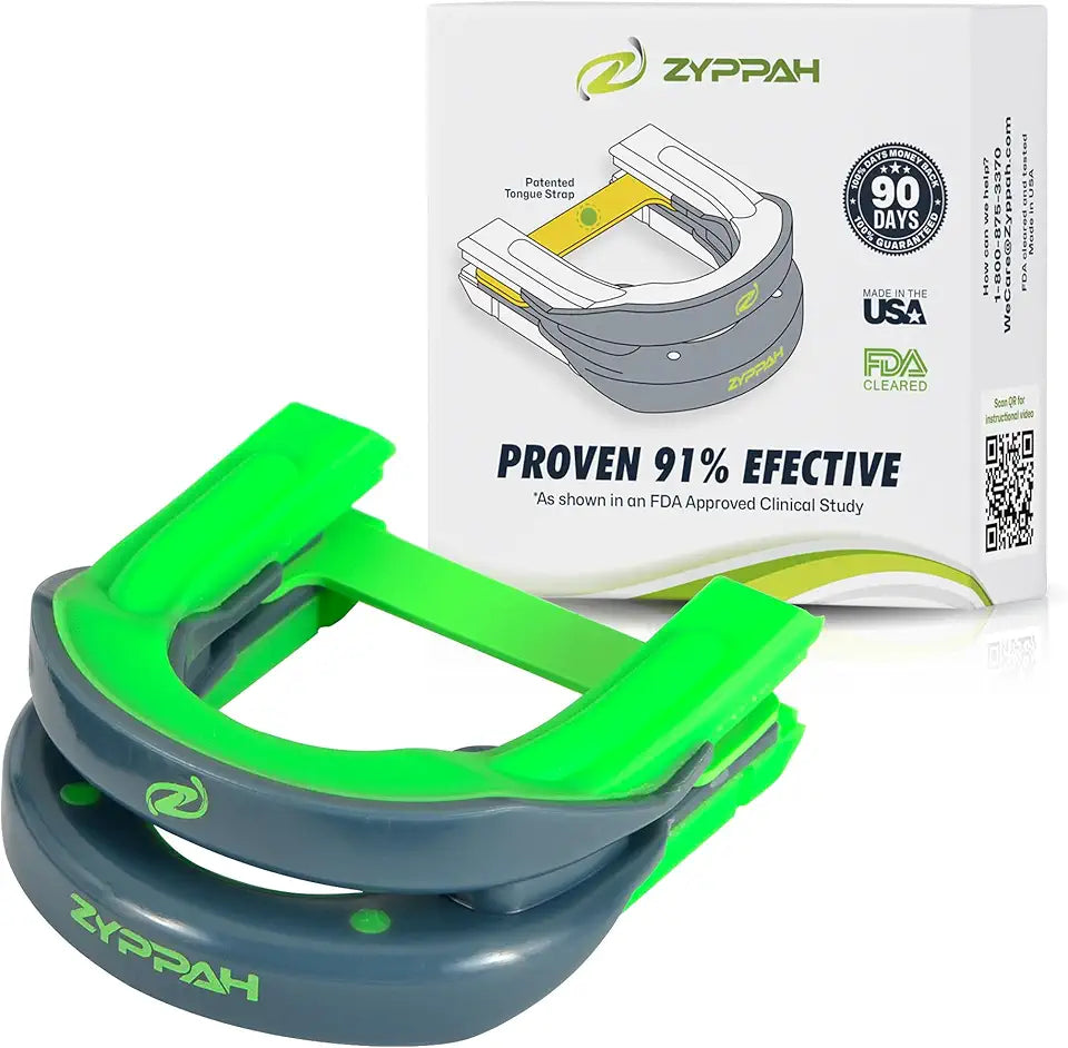 Anti Snoring Mouth Guard Custom Fit Green O1877