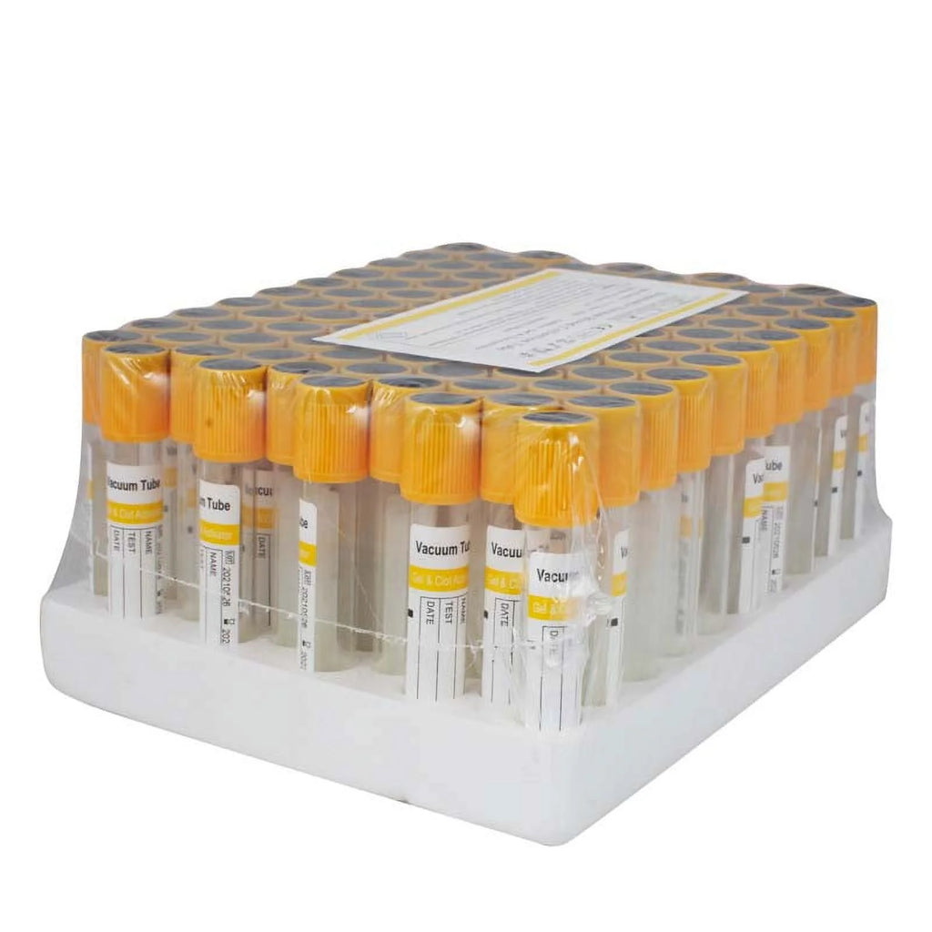 100pcs Glass Vacuum Blood Collection Tubes 3mL G373