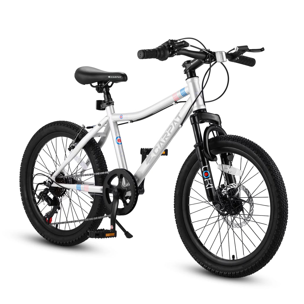 24 inch Mountain Bike with 21 Speed Drive, Dual Disc Brake, Front Suspension X814971