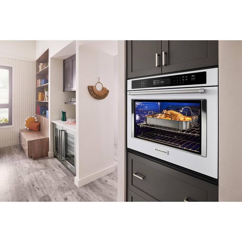 30 in. Electric Wall Oven with Convection Self-Cleaning in White V821771
