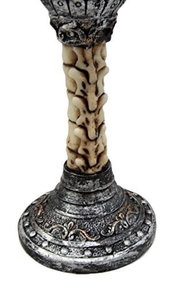 Skull Wine Goblet Chalice Cup 6oz V26376