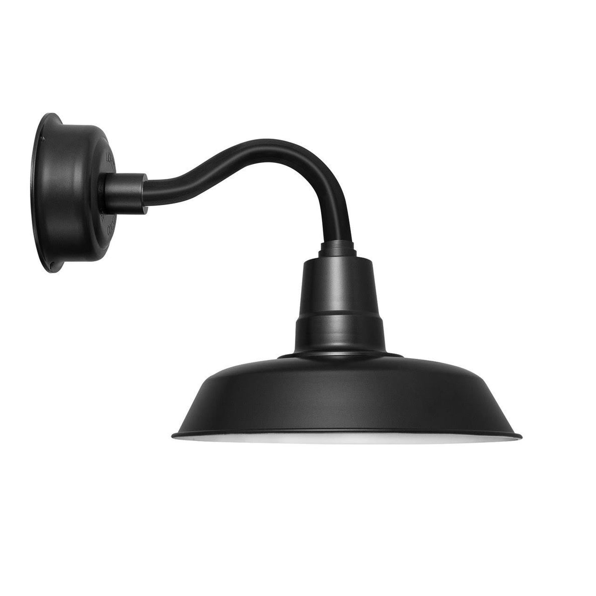 14" LED Sconce Light with Arm in Matte Black Y65497