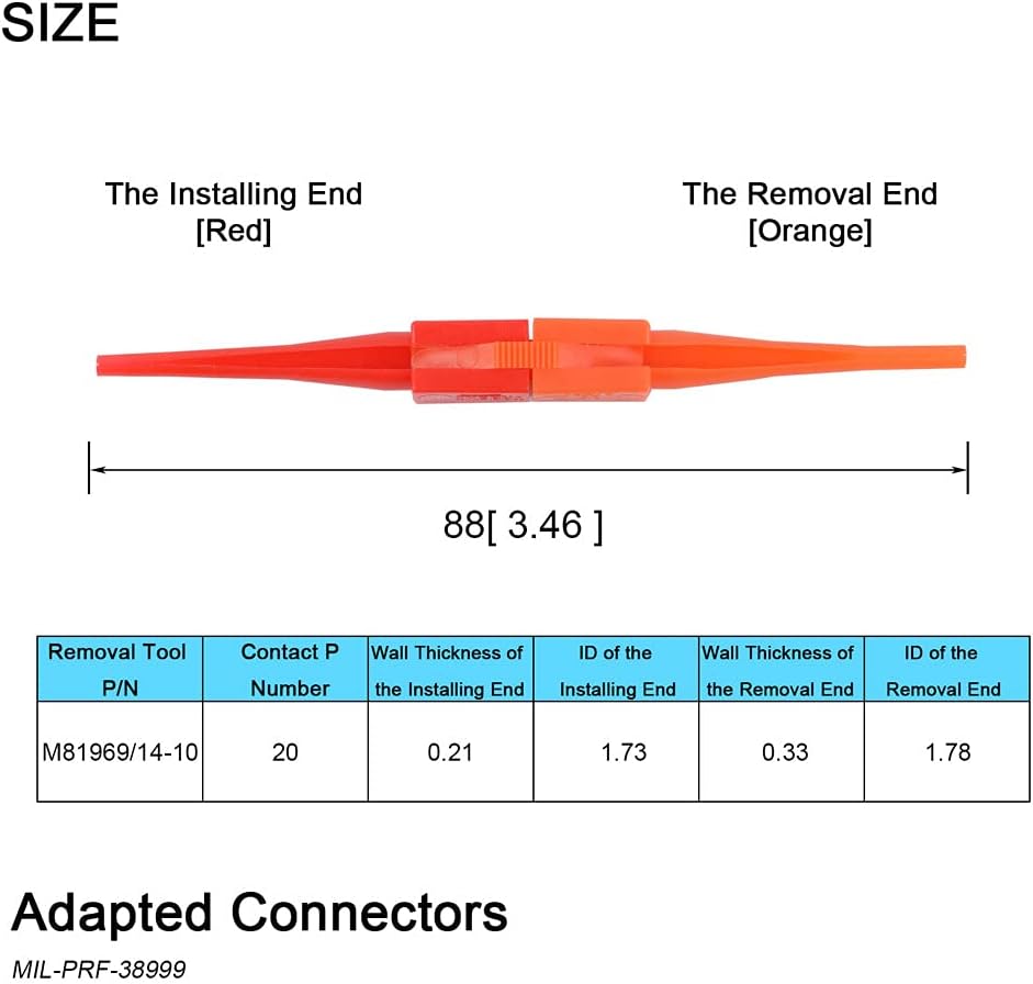 Solid Barrel Installing Removal Tool 25pcs Q85207