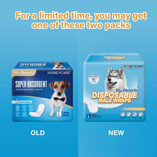 Male Dog Wrap, 50 Count, Small F680