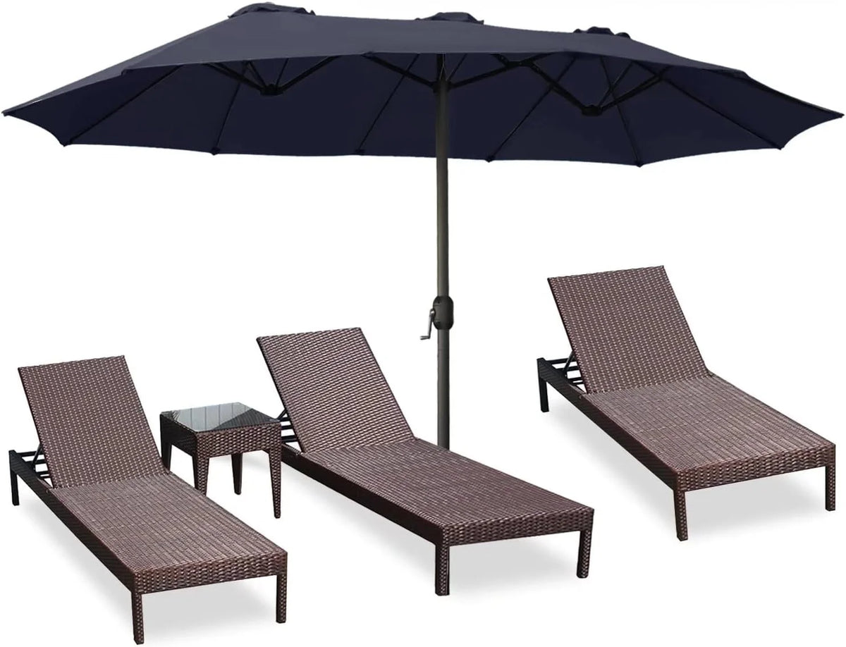 7.5FT Patio Umbrella with Push Button Tilt G5528