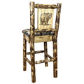 Woodland Upholstery Barstool with Back Z209