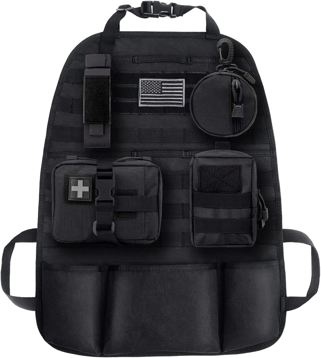 Car Seat Back Organizer with Multiple Pockets D88485