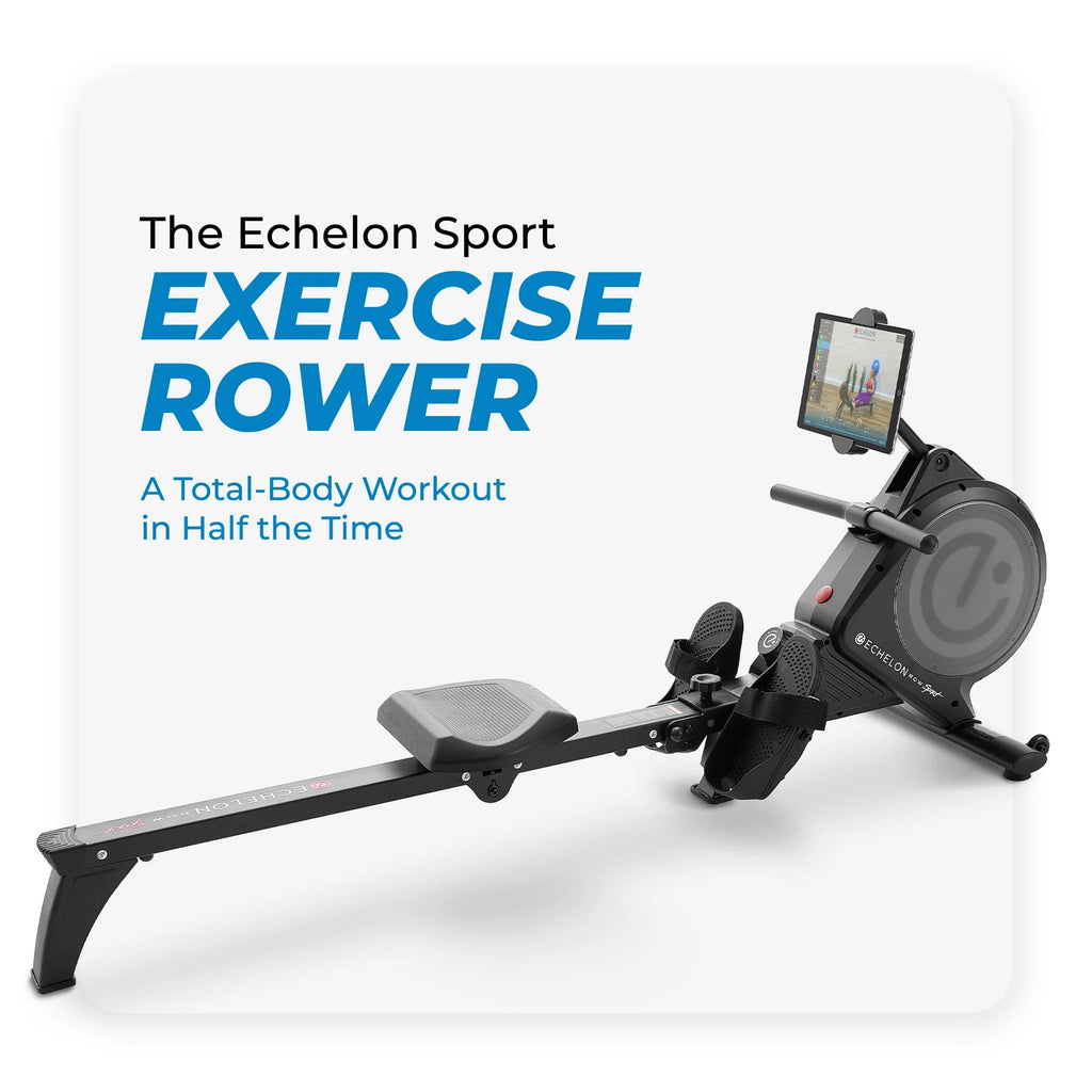 Exercise Rower with 32 Levels of Magnetic Resistance X8310