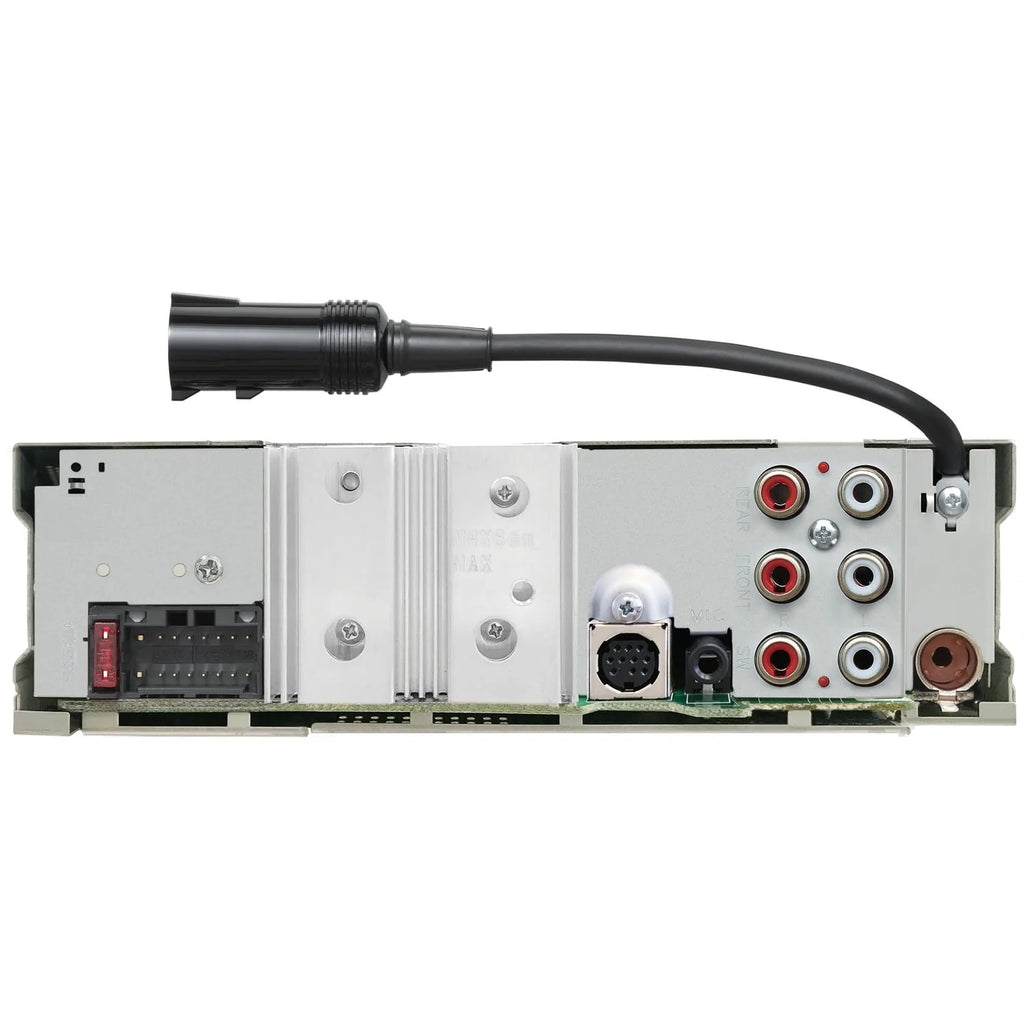 Single-DIN In-Dash CD Receiver with Bluetooth C345