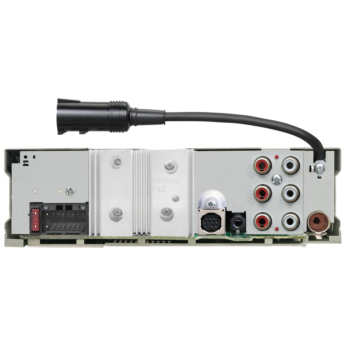 Single-DIN In-Dash CD Receiver with Bluetooth C345