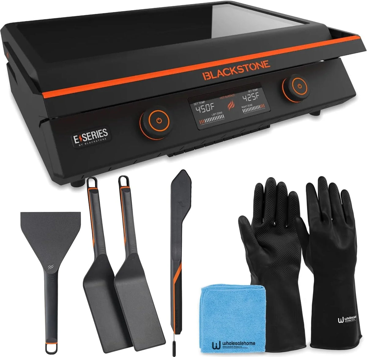 22 Inch Electric Nonstick Tabletop Griddle with Lid M8727