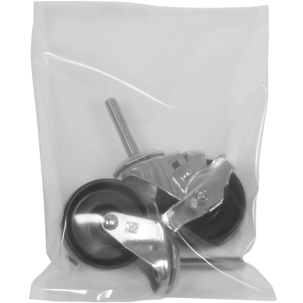 8 Mil Poly Bags 24x22 x 36x22 Clear 100/Case E970933