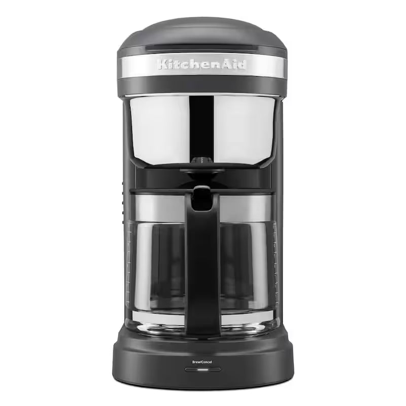 Grey 12-Cup Drip Coffee Maker I2319
