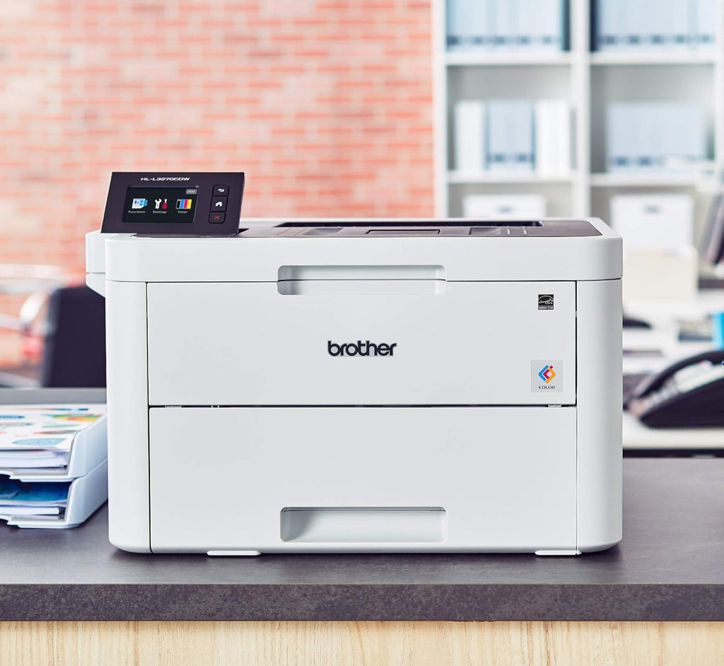 Compact Wireless Digital Color Printer with Auto 2-Sided Printing I397
