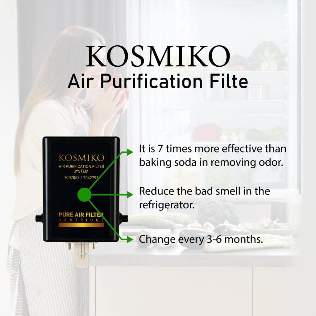 Air Purification Cartridge Refrigerator Air Filter Pack of 2 B622