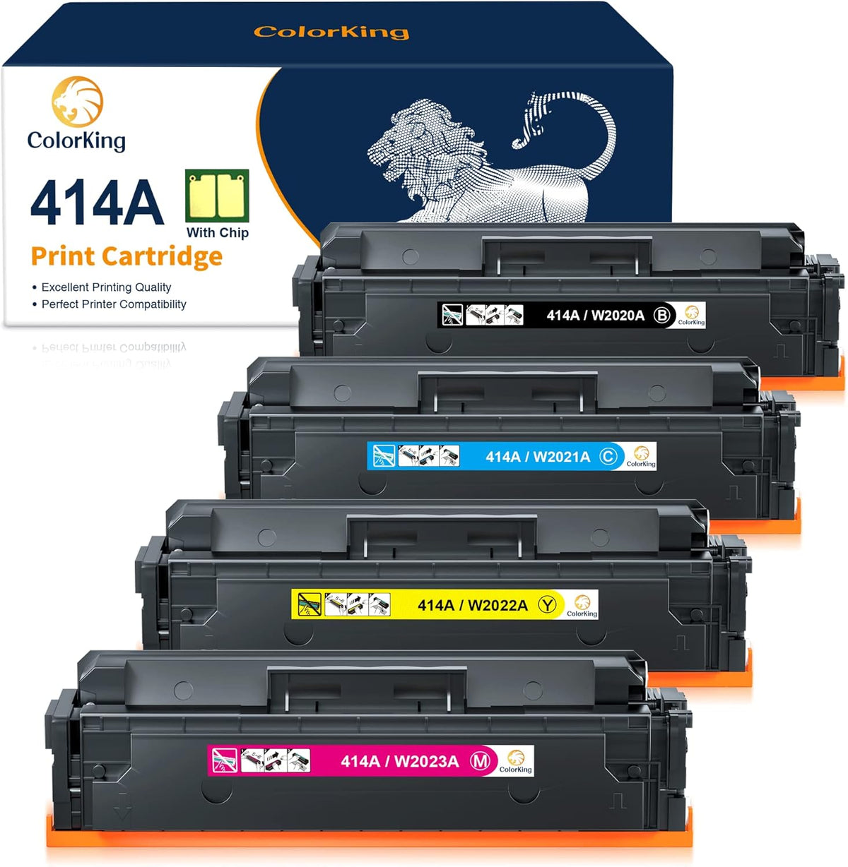Compatible Toner Cartridge Replacement 4-Pack H157