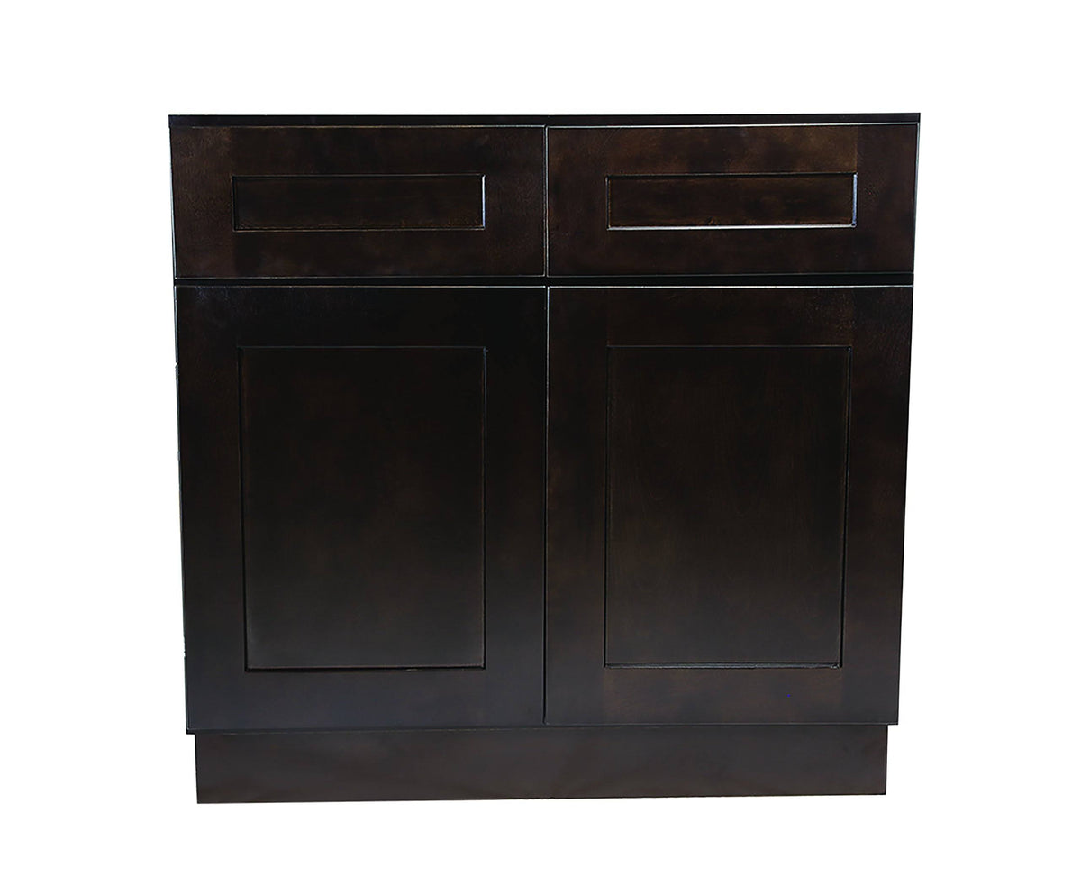 36-Inch Espresso Shaker Base Cabinet S820566