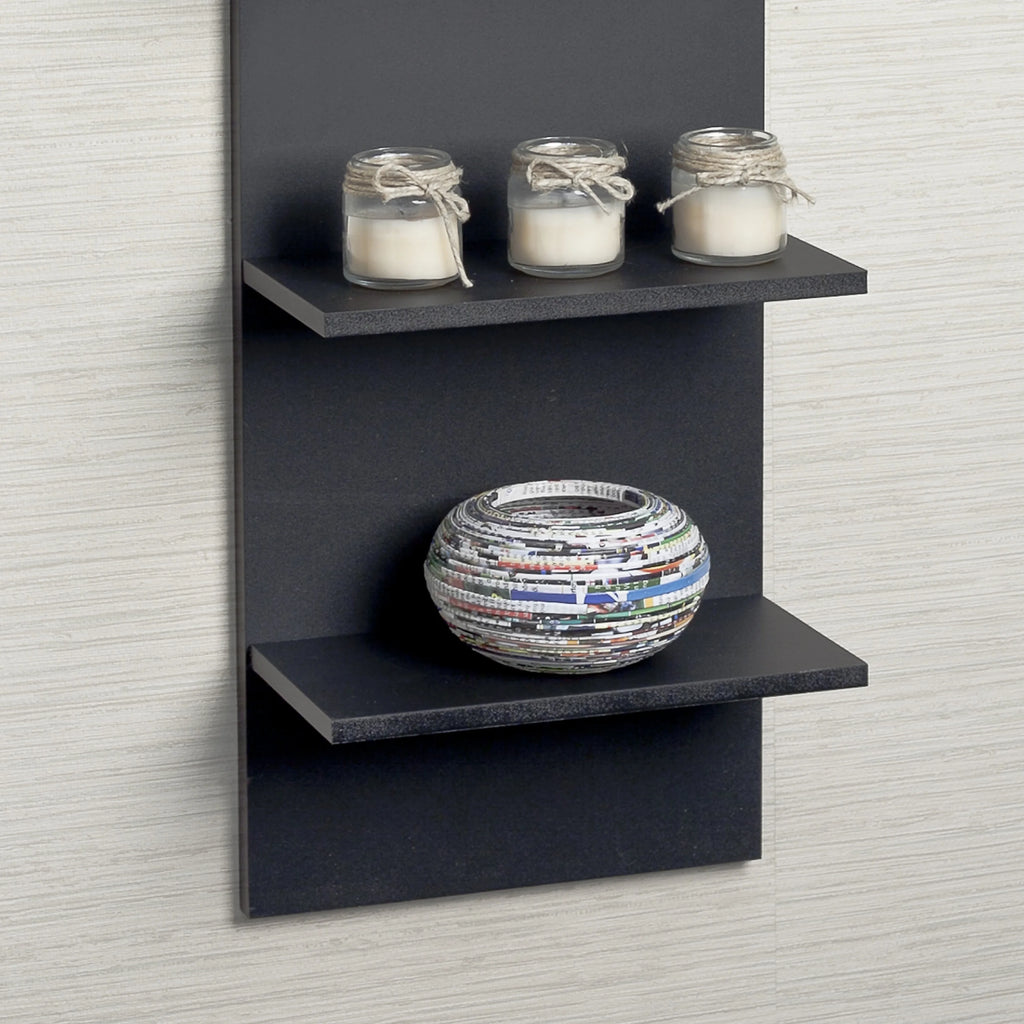 Black Wall Shelves N8432