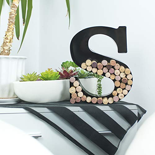 Metal Letter Wine Cork Holder Z23682