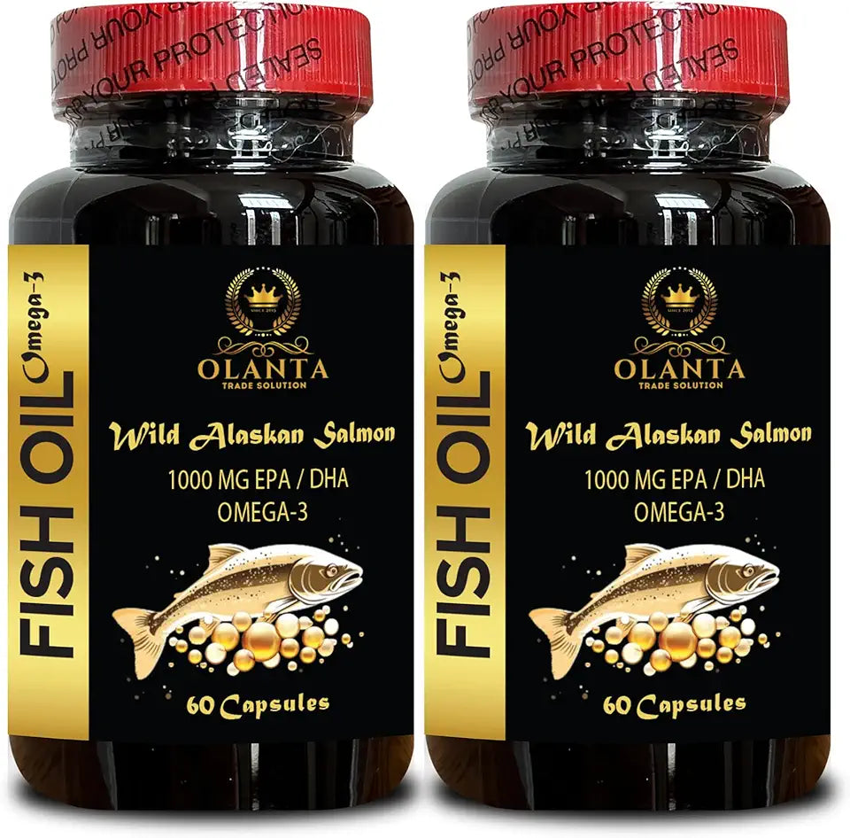 Salmon Oil 1000 mg Omega-3 Softgels E855495