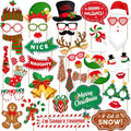 Christmas Photo Booth Props, 40Pcs Party Decorations P317